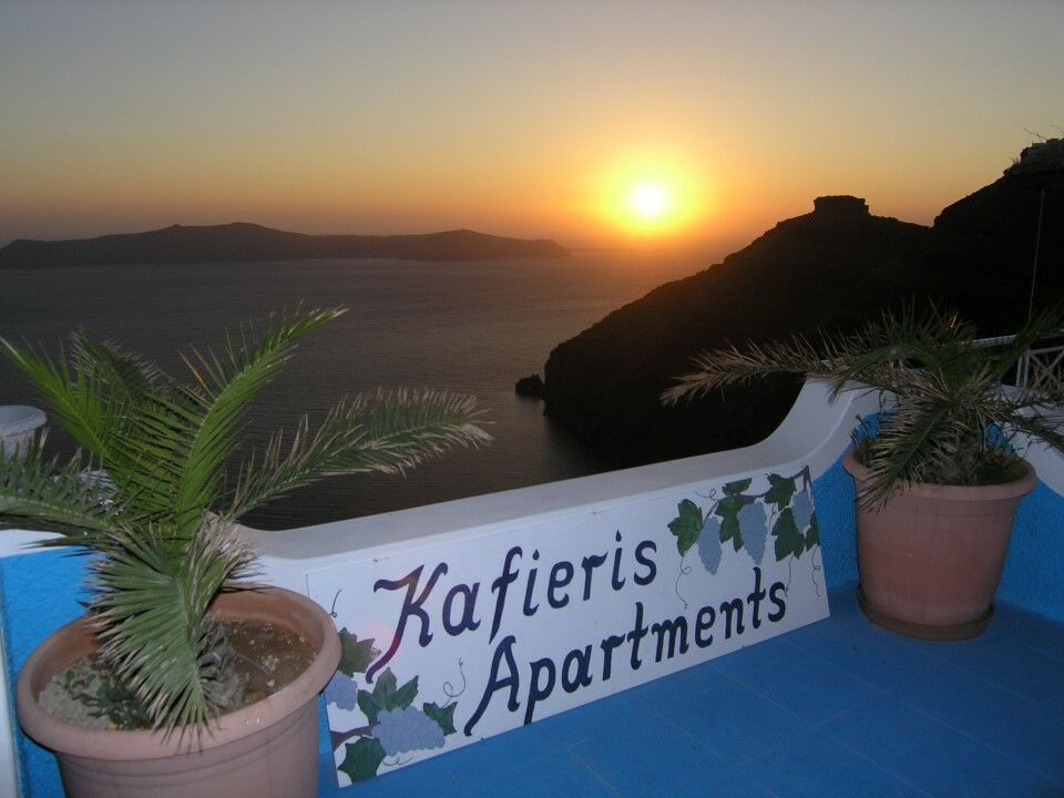 Kafieris View Lejlighedshotel Firostefani Eksteriør billede